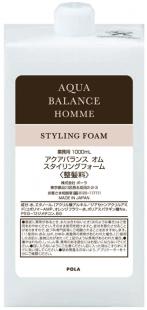 ポーラ】アクアバランス オム スタイリングフォーム 1L 詰替用 <6個