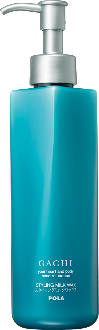 【ポーラ】GACHI (ガチ) スタイリングミルクワックス(整髪料) 1L 詰替用<1個>